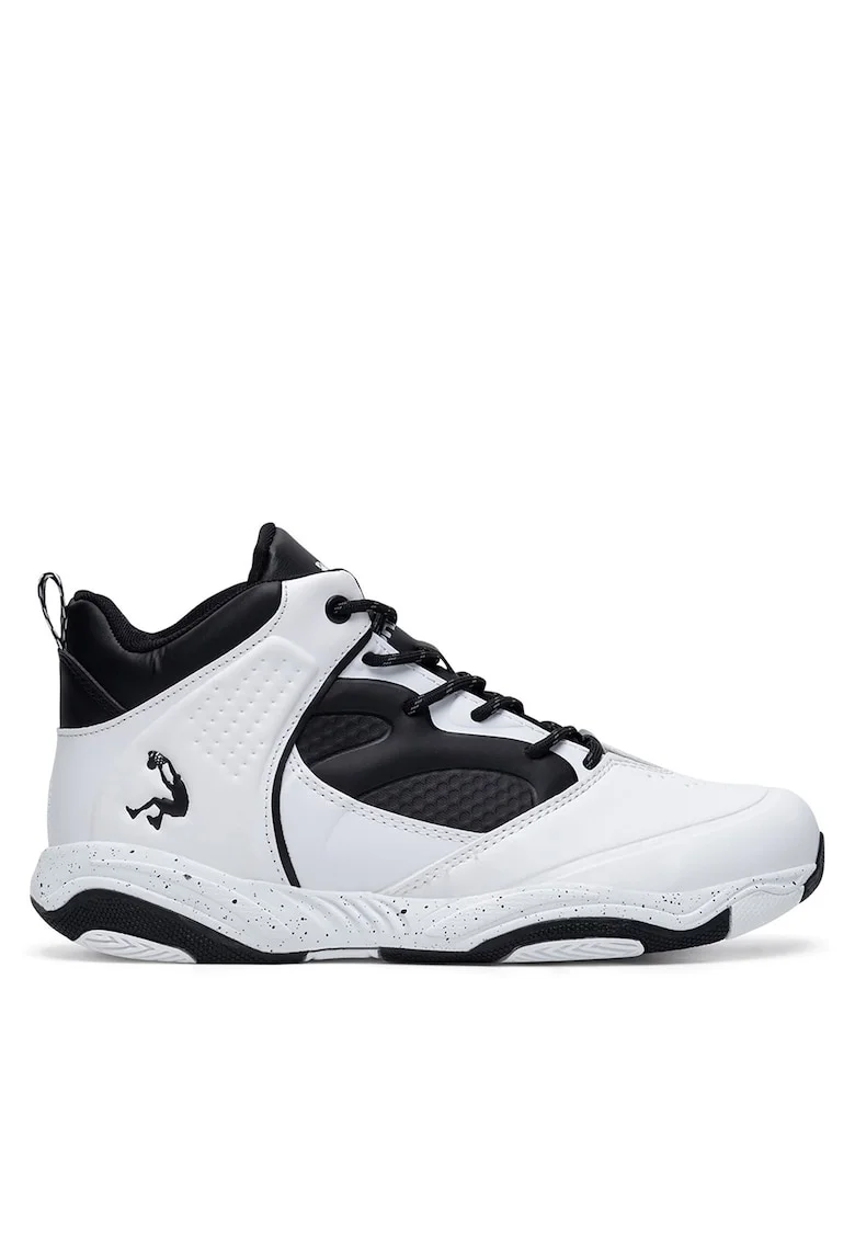 Pantofi sport copii,  adidasi baieti, alb, textil