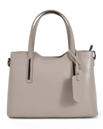 Geanta dama Maila GT1555, piele naturala, Taupe