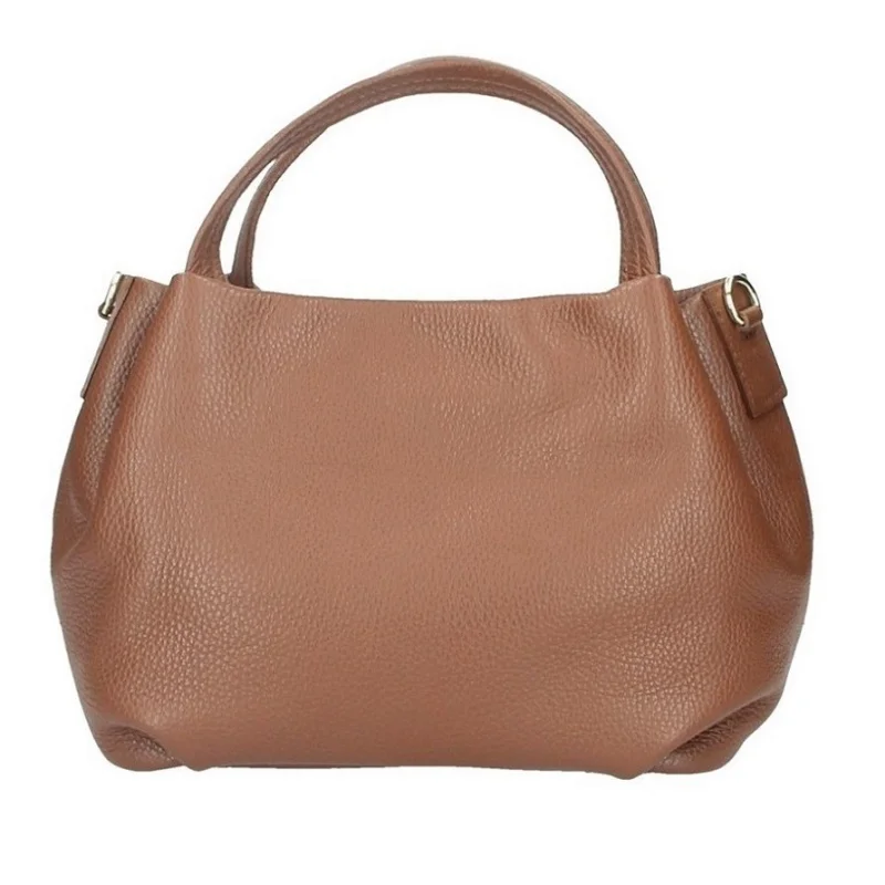 Geanta dama Bonella GT581, piele naturala, maro