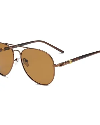 Ochelari de soare unisex, SG042, Maro