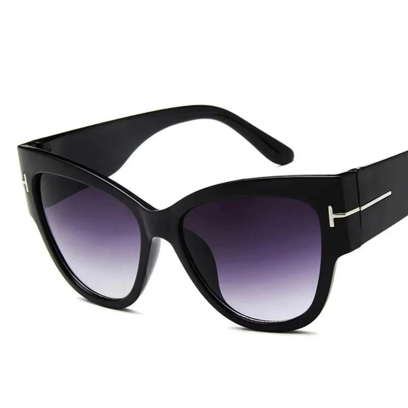 Ochelari de soare pentru femei, SG099, Negru/Mov