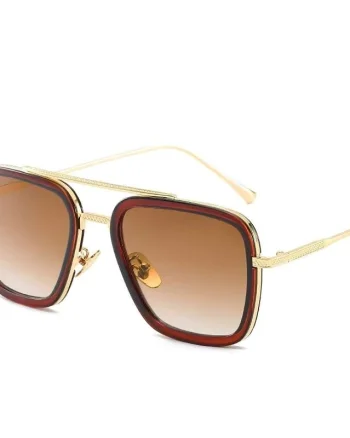 Ochelari de soare unisex, SG167, Maro