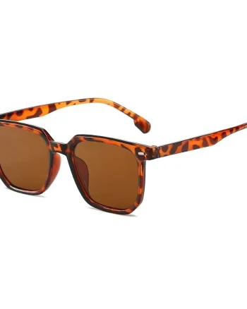 Ochelari de soare unisex, SG183, Animal print