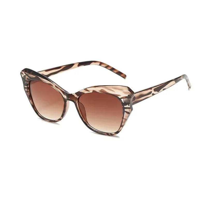 Ochelari de soare pentru femei, SG198, Animal print