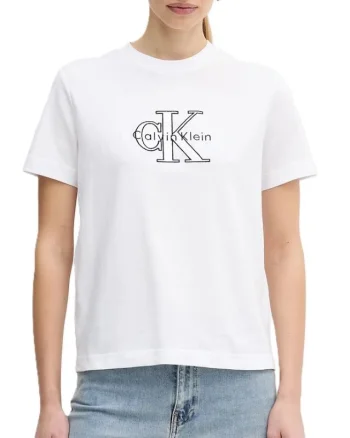 Tricou Calvin Klein SS CLASSIC MONOLOGO METALLIC CNE