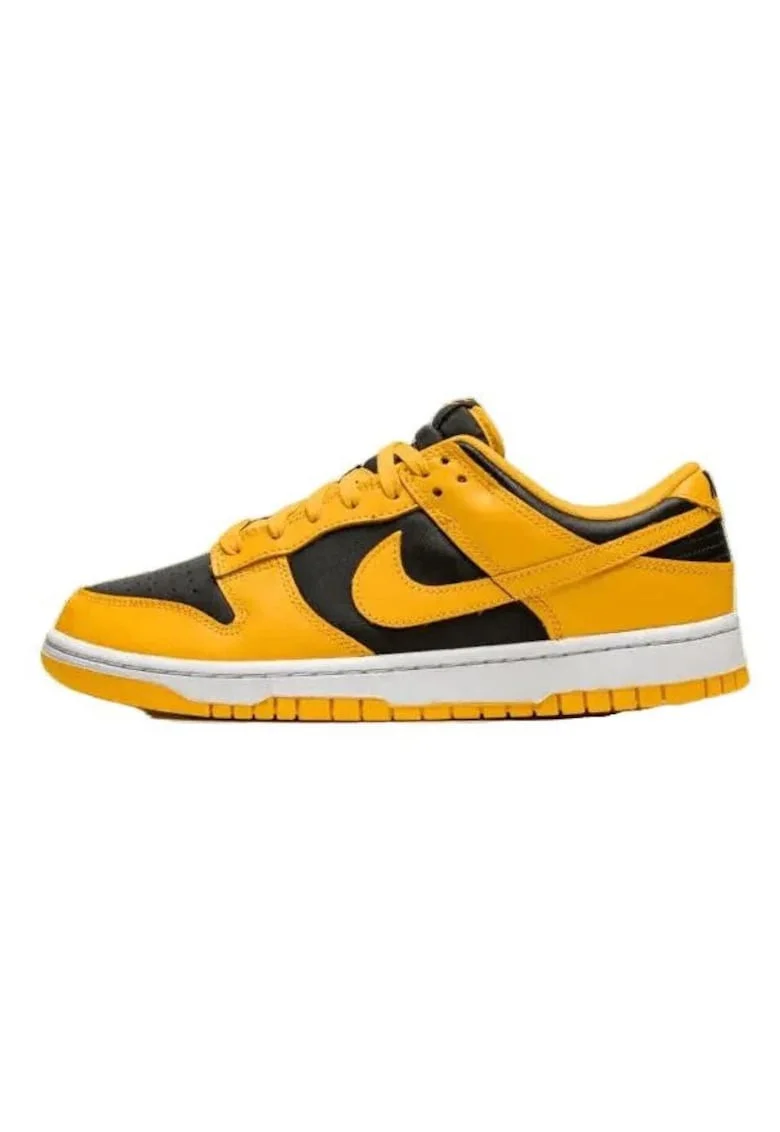 Pantofi sport barbati,  Dunk Low, galben auriu, design clasic, materiale de inalta calitate