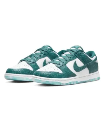 Pantofi sport barbati  Dunk Low Ocean, verde, piele ecologica, design elegant, inspirat de ocean