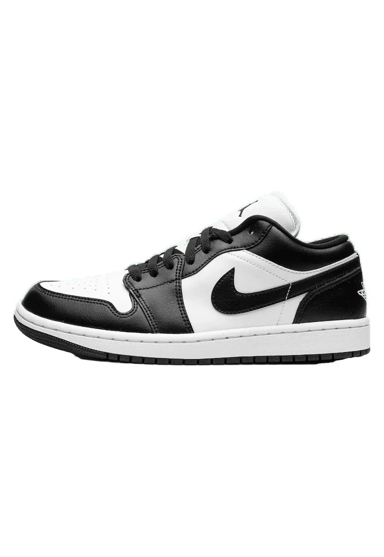 Pantofi sport barbati  Air Jordan 1 Low Panda, design minimalist, materiale de inalta calitate, Alb/Negru