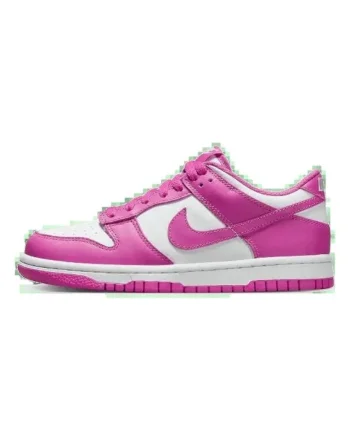 Pantofi sport  Dunk Low, fuchsia activ, piele, unisex