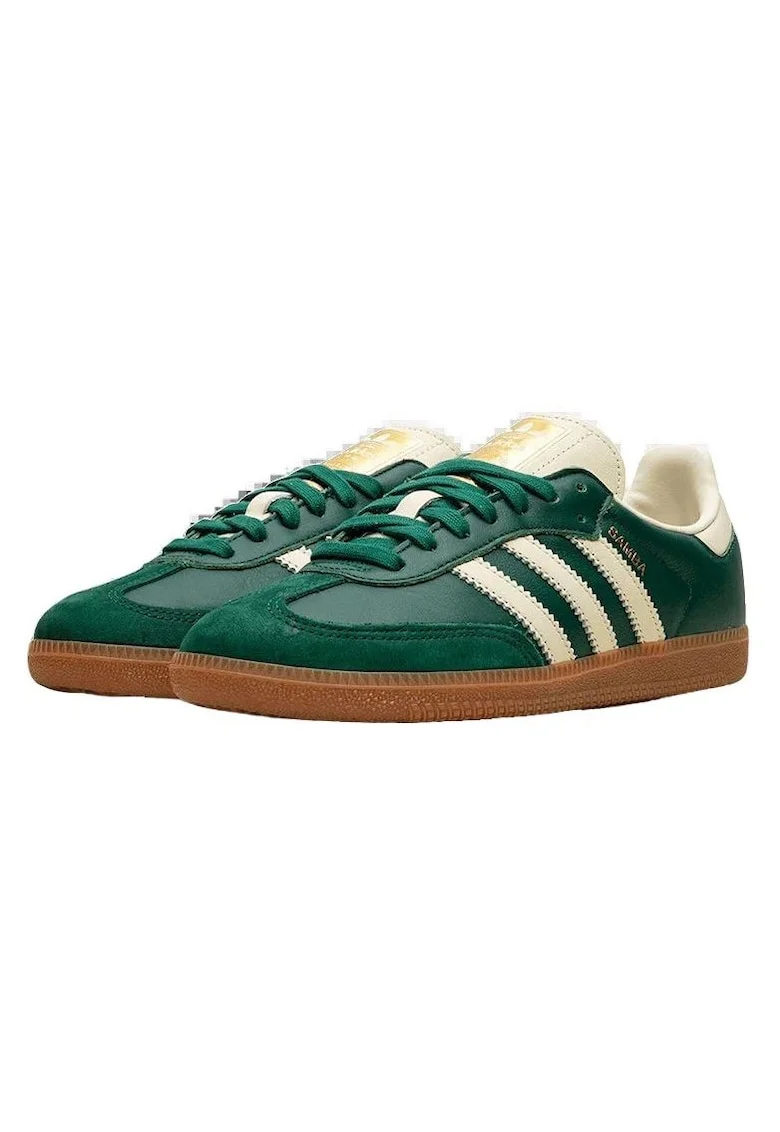 Tenisi barbati,  Samba OG, verde, piele intoarsa