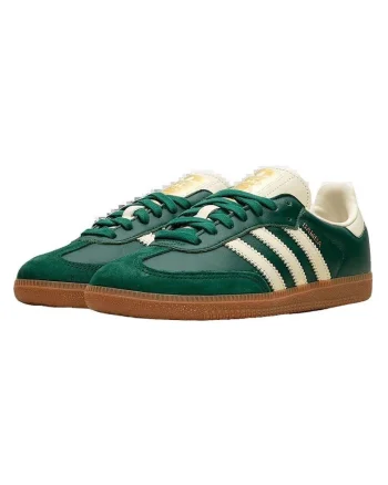 Tenisi barbati,  Samba OG, verde, piele intoarsa
