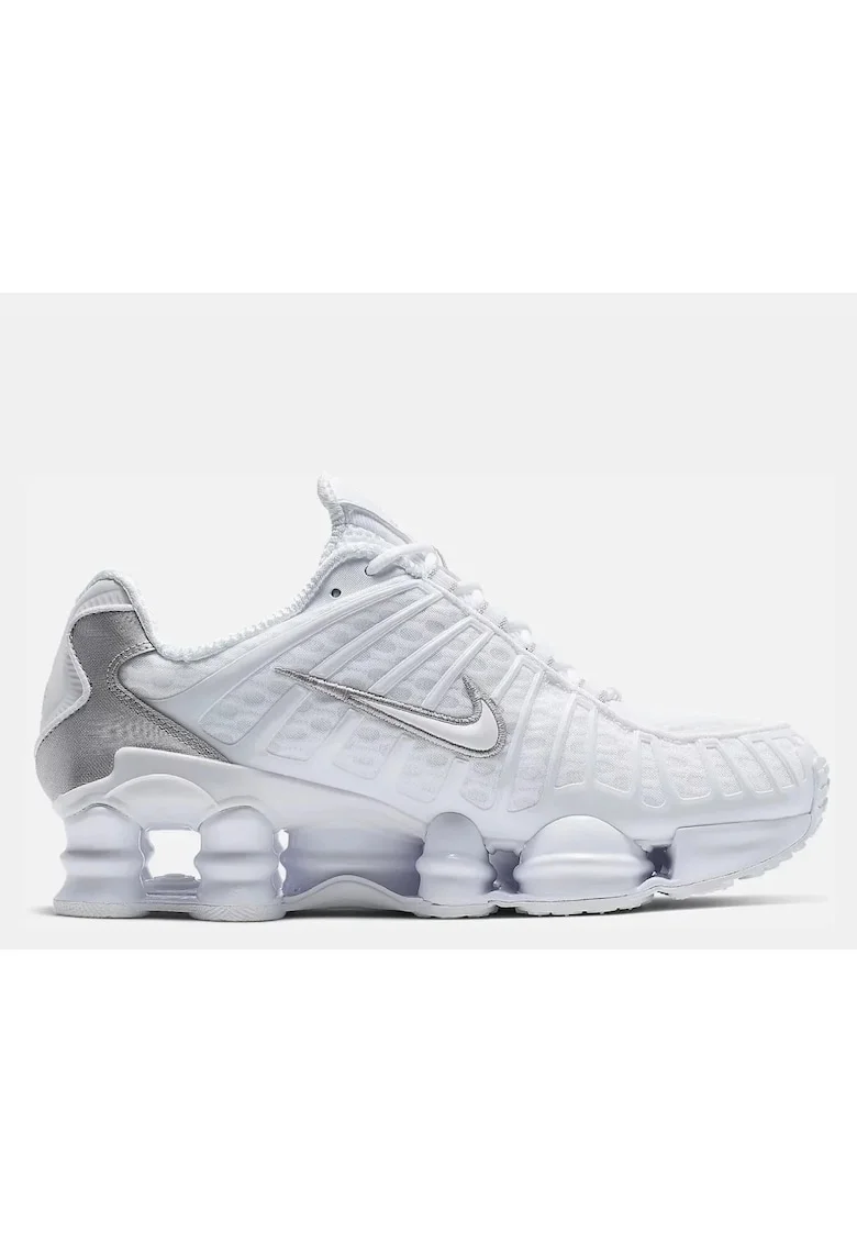Pantofi sport cu amortizare si insertii de plasa Shox TL
