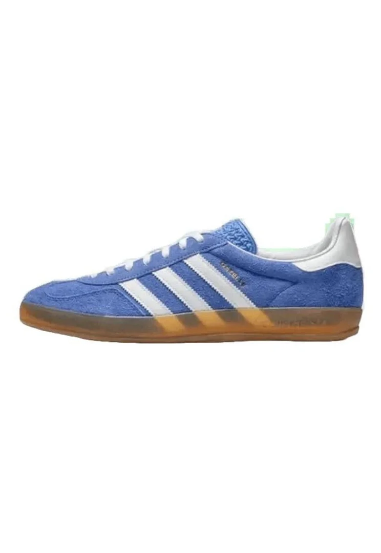 Pantofi sport  Gazelle Indoor, Blue Fusion, piele sintetica, talpa cauciuc
