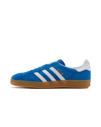 i barbati, Adidas, Piele ecologica/Cauciuc, Albastru/Alb, Albastru