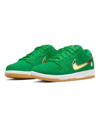 Pantofi sport barbati  SB Dunk Low Pro, editie speciala Ziua Sfantului Patrick, verde, piele naturala