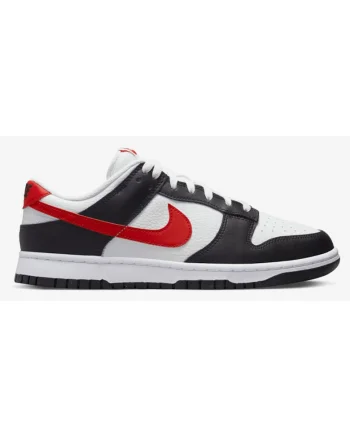 Tenisi  Dunk Low Retro FB3354-001 Alb Negru Piele naturala/ecologica, Alb/Negru