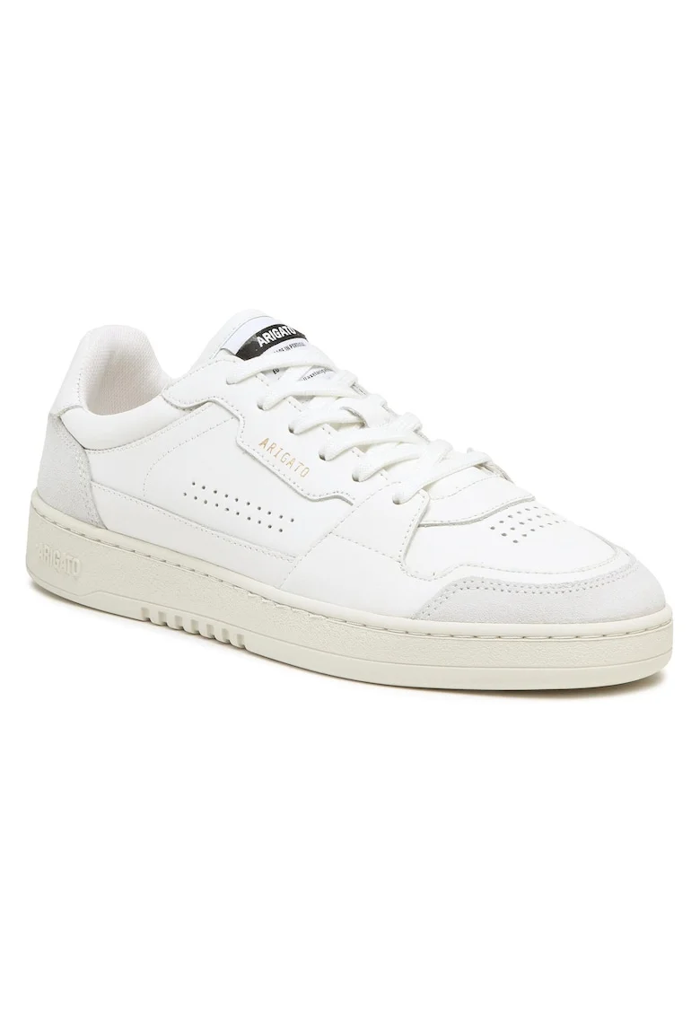 Pantofi sport barbati,  301722267, Alb, Piele naturala, Alb