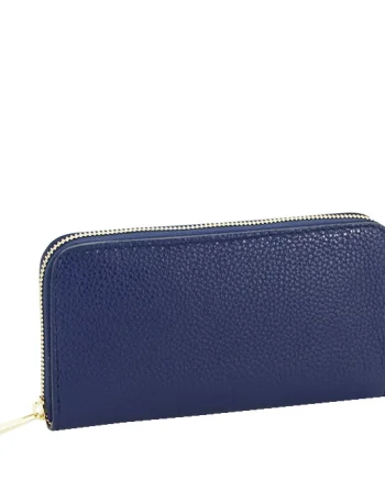 Portofel din piele naturala 8954 07 Bleumarin