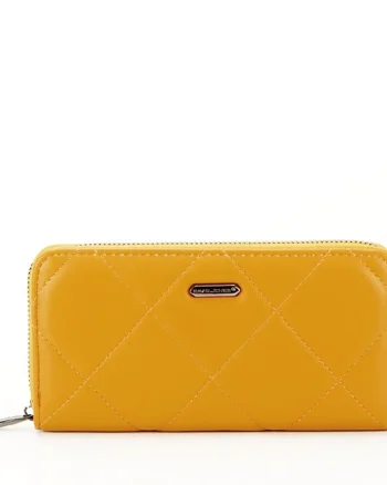 Portofel David Jones Paris P116-510 M0 Galben mustar