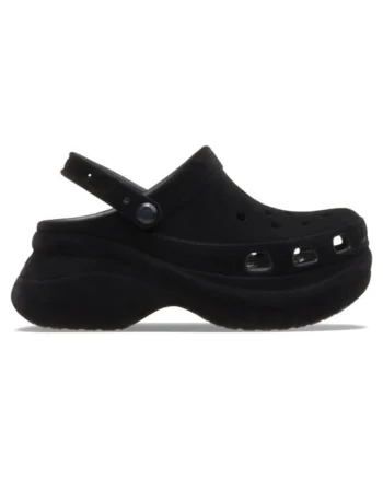 Saboti  Classic Bae Velvet Clog - W6 US Negru - Black, Negru