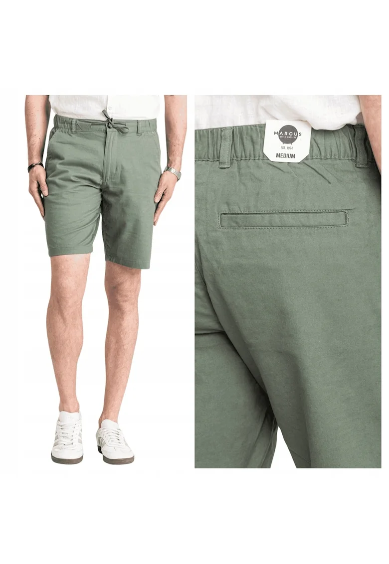 Pantaloni Scurti Barbati,  Wilson, Wilson Verde, Croi: Regular Fit, Stil: Drept, Verde, Verde