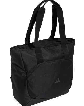 Geanta tote unisex cu buzunar exterior Prime, Negru