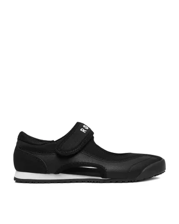 Pantofi sport dama  negru, inchidere velcro, piele ecologica