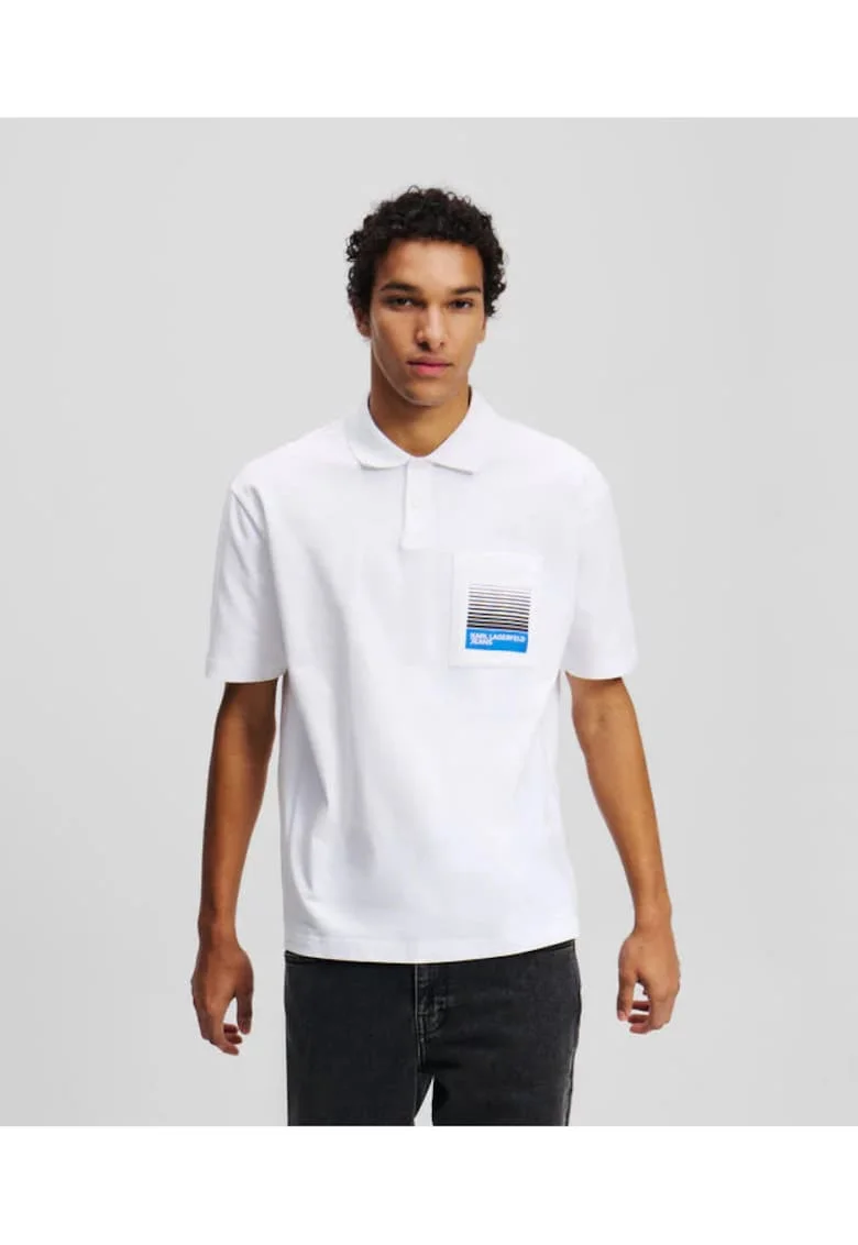 KLJ Relaxed Jersey Tricou Alb (A2M17095100) Barbati -