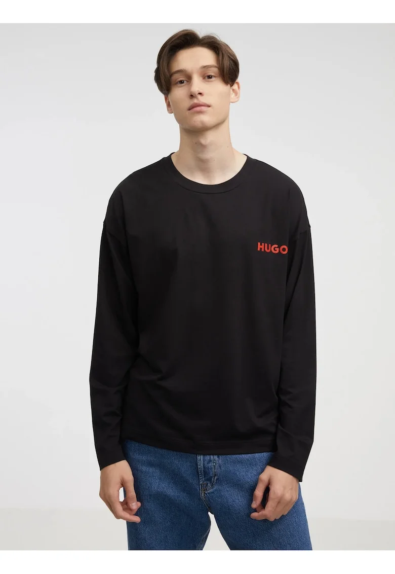 Long Sleeve Tricou Negru (50502309-3717631) Barbati, Negru