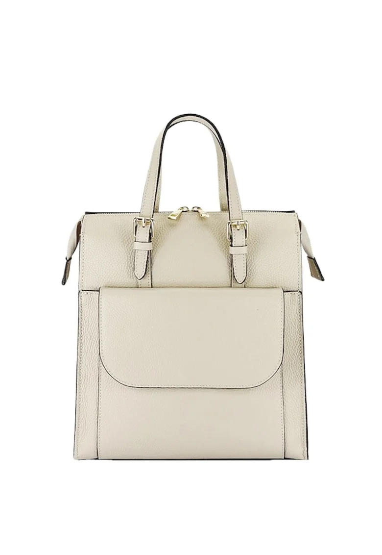 Rucsac bej convertibil in geanta 8935 121 Bej, Bej, 30x28x12