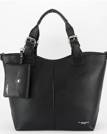 Geanta neagra FloraCo Paris F7143 12