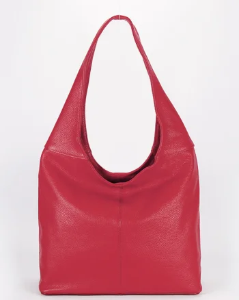 Geanta rosie din piele naturala 8924 127