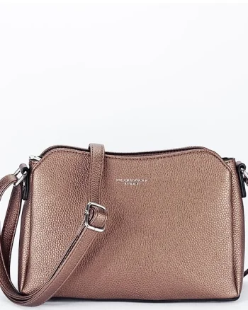 Geanta maro metalizat casual FloraCO Paris F2516 M9
