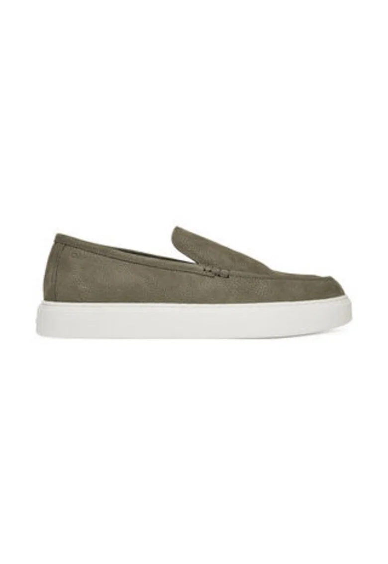 Espadrile barbatesti,  piele naturala, verde