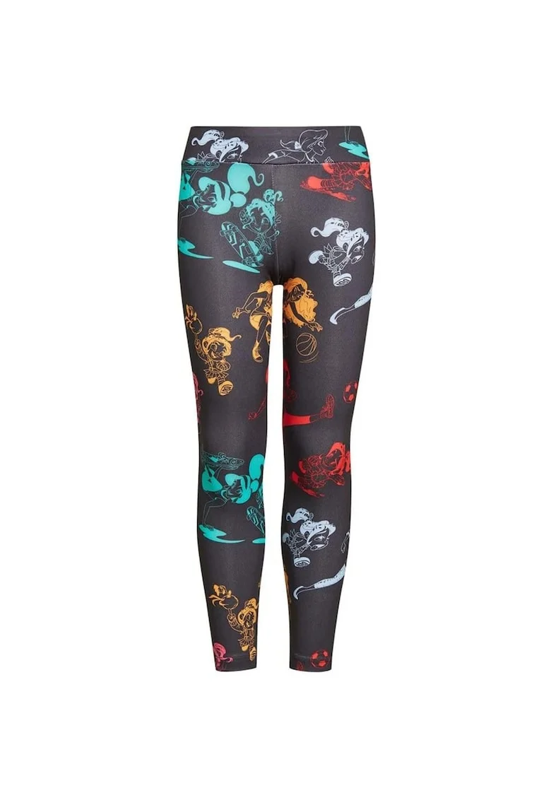 Pantaloni sport copii,  imprimeu Disney, poliester/elastan, multicolor,