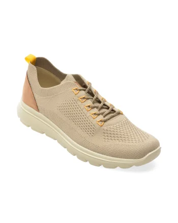 Pantofi sport IMAC bej, 752050, din material textil