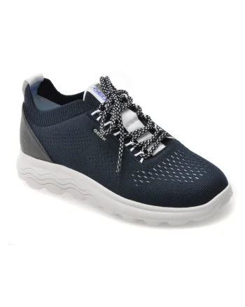 Pantofi sport GEOX bleumarin, D15NUA, din material textil