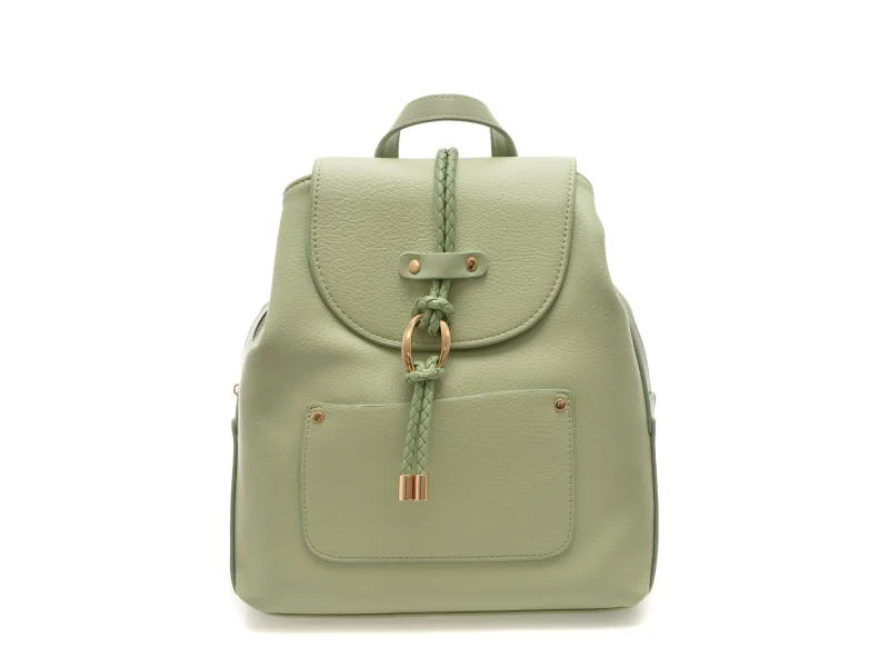 Rucsac GRYXX verde, 1533, din piele ecologica