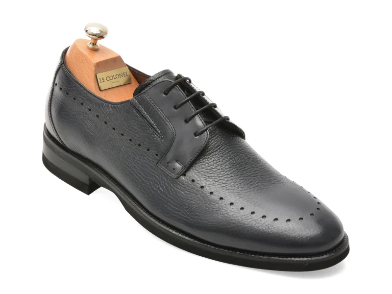 Pantofi eleganti LE COLONEL bleumarin, 422134, din piele naturala