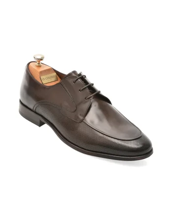 Pantofi eleganti LE COLONEL maro, 60038, din piele naturala