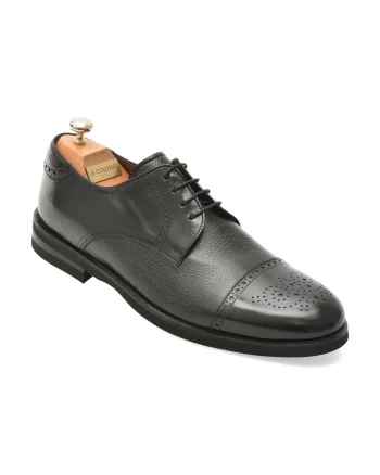Pantofi eleganti LE COLONEL negri, 44725, din piele naturala