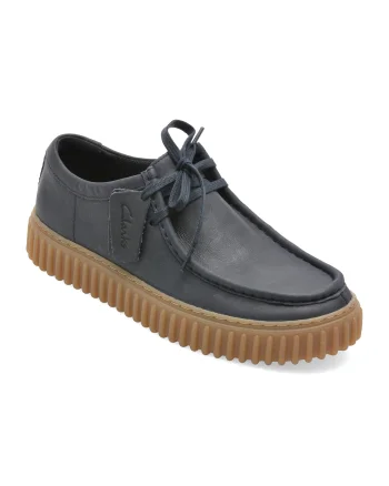 Mocasini CLARKS bleumarin, TORHILL LO, din piele naturala