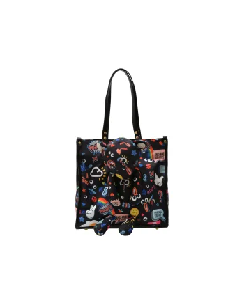 Geanta GRYXX neagra, 2850, din piele ecologica