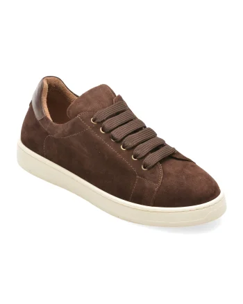 Pantofi sport EPICA maro, 1001338, din piele intoarsa