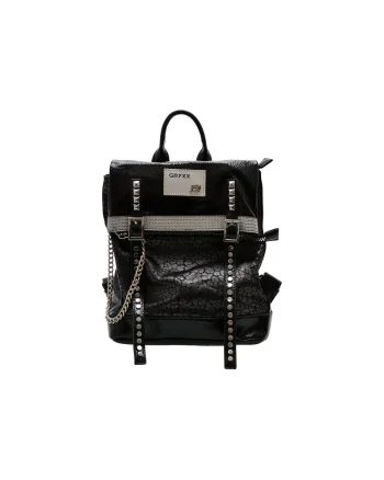 Rucsac GRYXX negru, 63647, din piele ecologica
