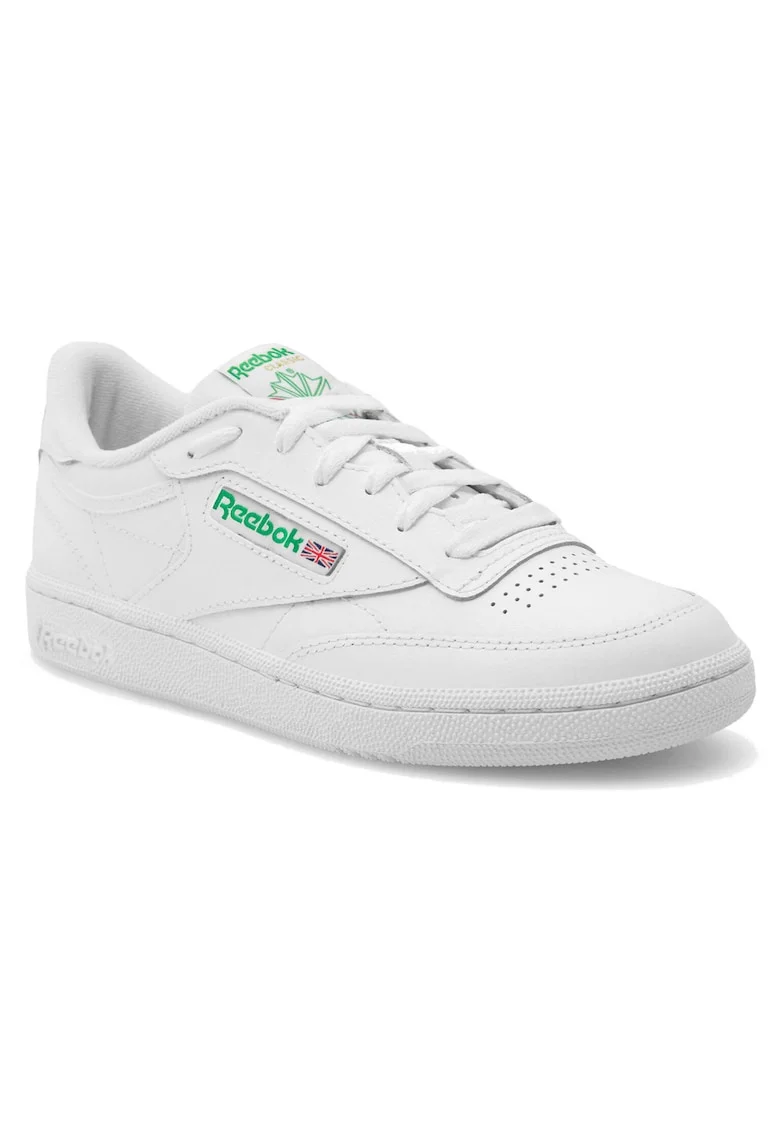 Adidasi dama,  piele naturala, alb,