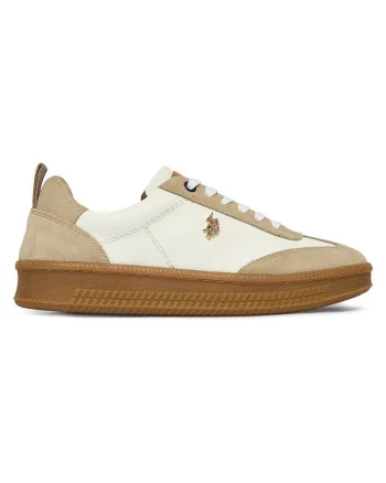 dama,  piele naturala, Alb/Bej