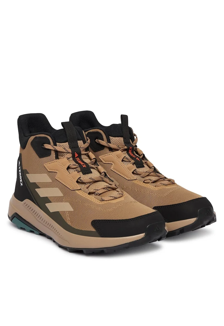 Bocanci sport barbati,  trekking, durabili, maro, material textil
