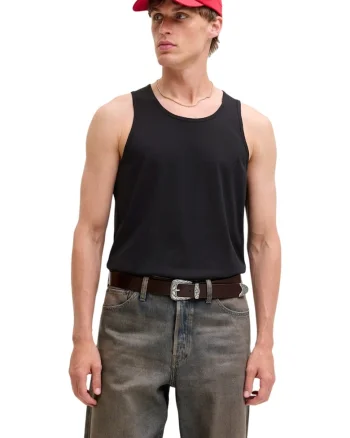 Maiou JACK &JONES Organic Basic Noos 63456, Negru