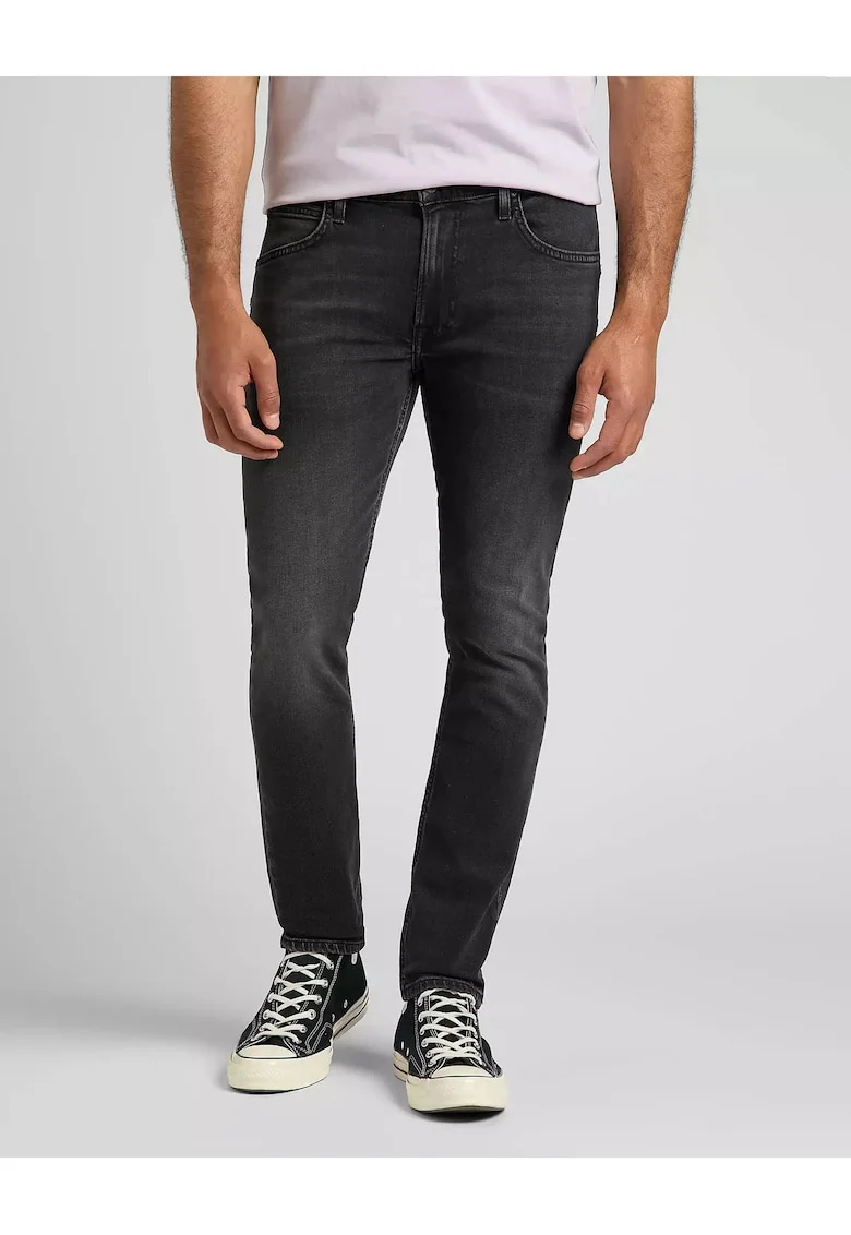 Blugi  slim fit negru, Negru